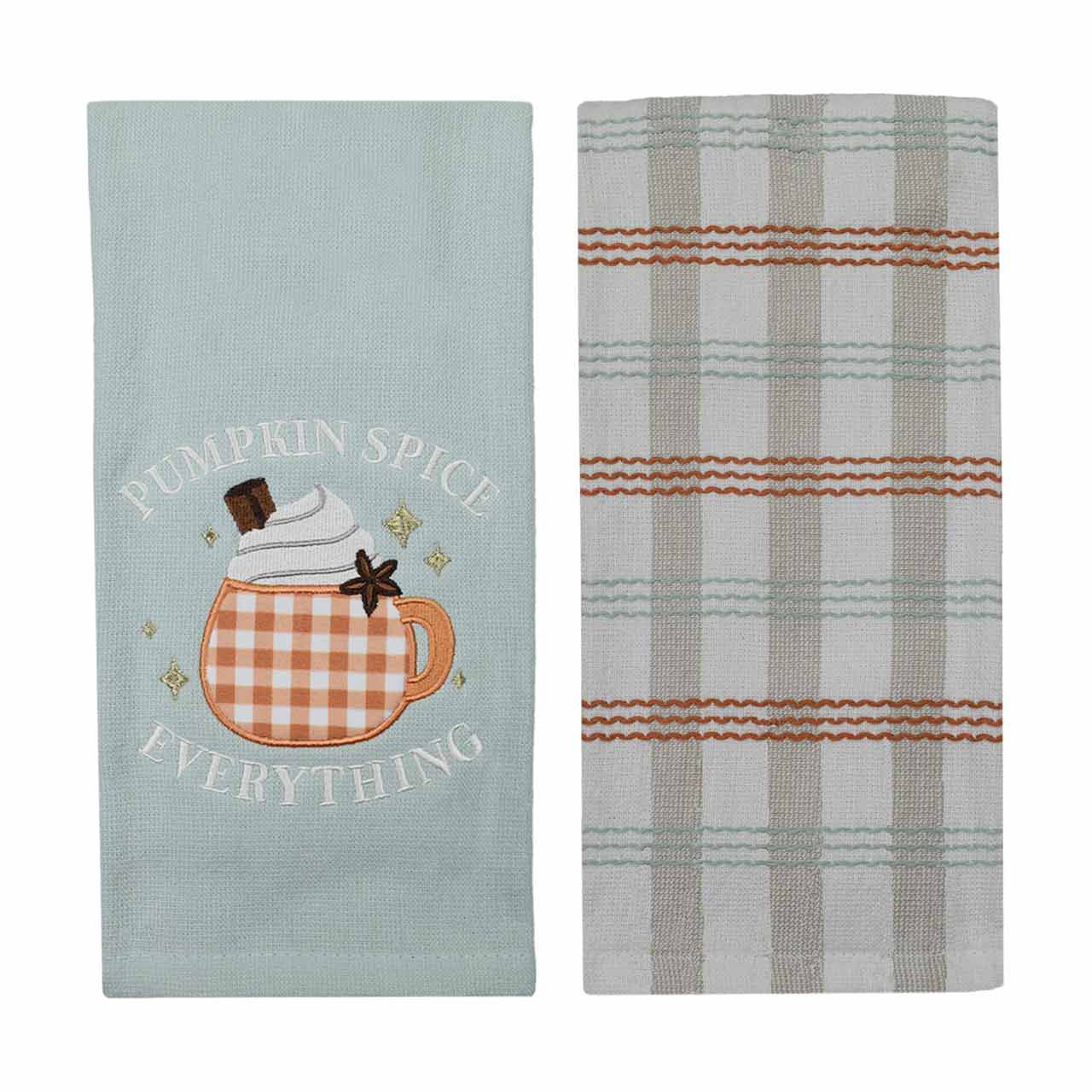 2 Pack Fouta and Terry Kitchen Towel