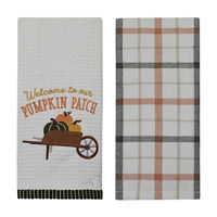 2 Pack Waffle and Fouta Kitchen Towel
