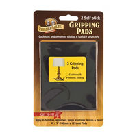 Self-Stick Gripping Pads, 4 in x 5 in, 2 pk