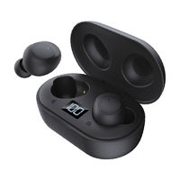 Bytech Earbuds and Carrying Case with Digital Display