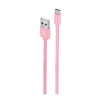 Bytech Lightning USB-A to USB-C Cables, 3 pk, Assorted Colors