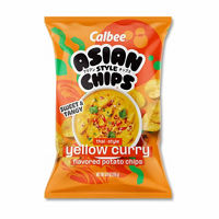 Calbee Asian Style Chips, Yellow Curry, 6.0 oz