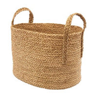 Oval Seagrass Storage Basket, Large