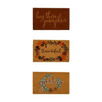 Harvest Coir Mats, 18 in x 30 in, Assorted