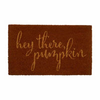 'Hey There, Pumpkin' Coir Doormat, 18 in x 30 in