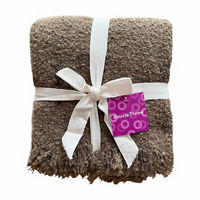 Boucle Throw, 60 in x 50 in, Assorted