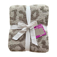Feather Knit Throw, 50 in x 60 in, Assorted