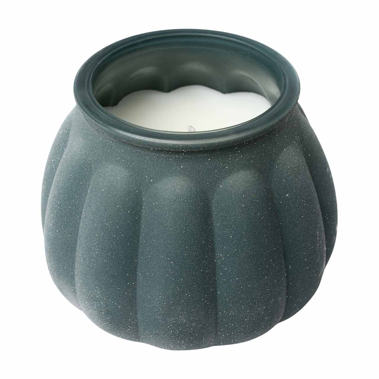 Foundry Candle Co. Dusted Glass Pumpkin Soy Blend Candle, 15oz, Pumpkin Spice