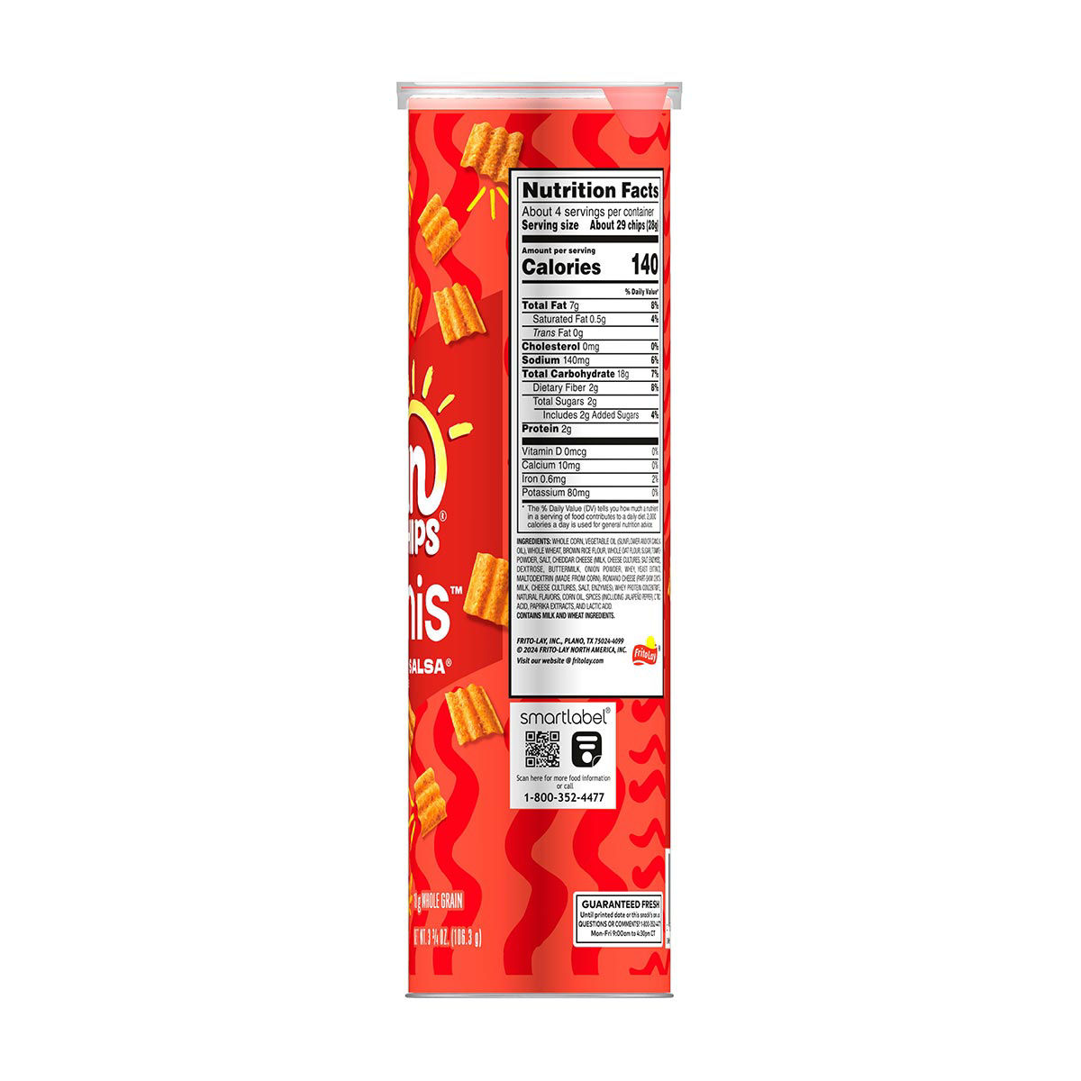 SunChips Minis Whole Grain Snacks Garden Salsa Flavored 3 3/4 Oz