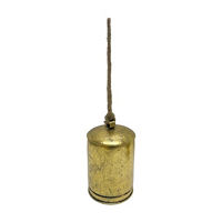 Metal Gold Bell,  8 in