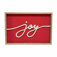 'Joy' Wall Art, 16 in