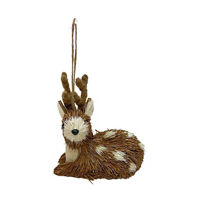 Grass Deer Ornament