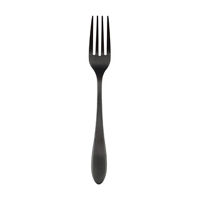 Delia Satin Black Salad Fork