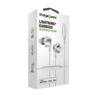 Chargeworx Lightning Earbuds with Built-In Mic