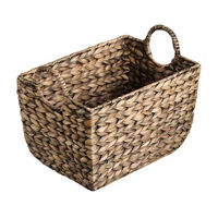 Rustic Water Hyacinth Basket