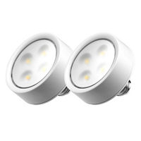 2-Pack Wireless Puck Light Bulbs