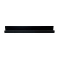 Mountable Wall Shelf, Black, 18.9 in