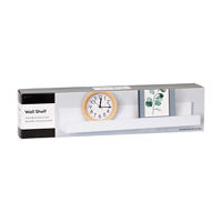 Mountable Wall Shelf, White, 13.4 in