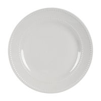 Beaded Dinner Plate, 11 in