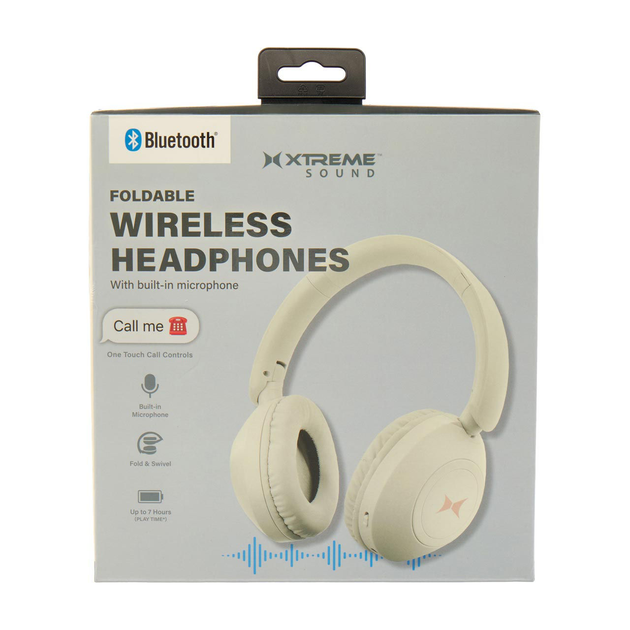 Xtreme Sound Foldable Wireless Bluetooth Headphones