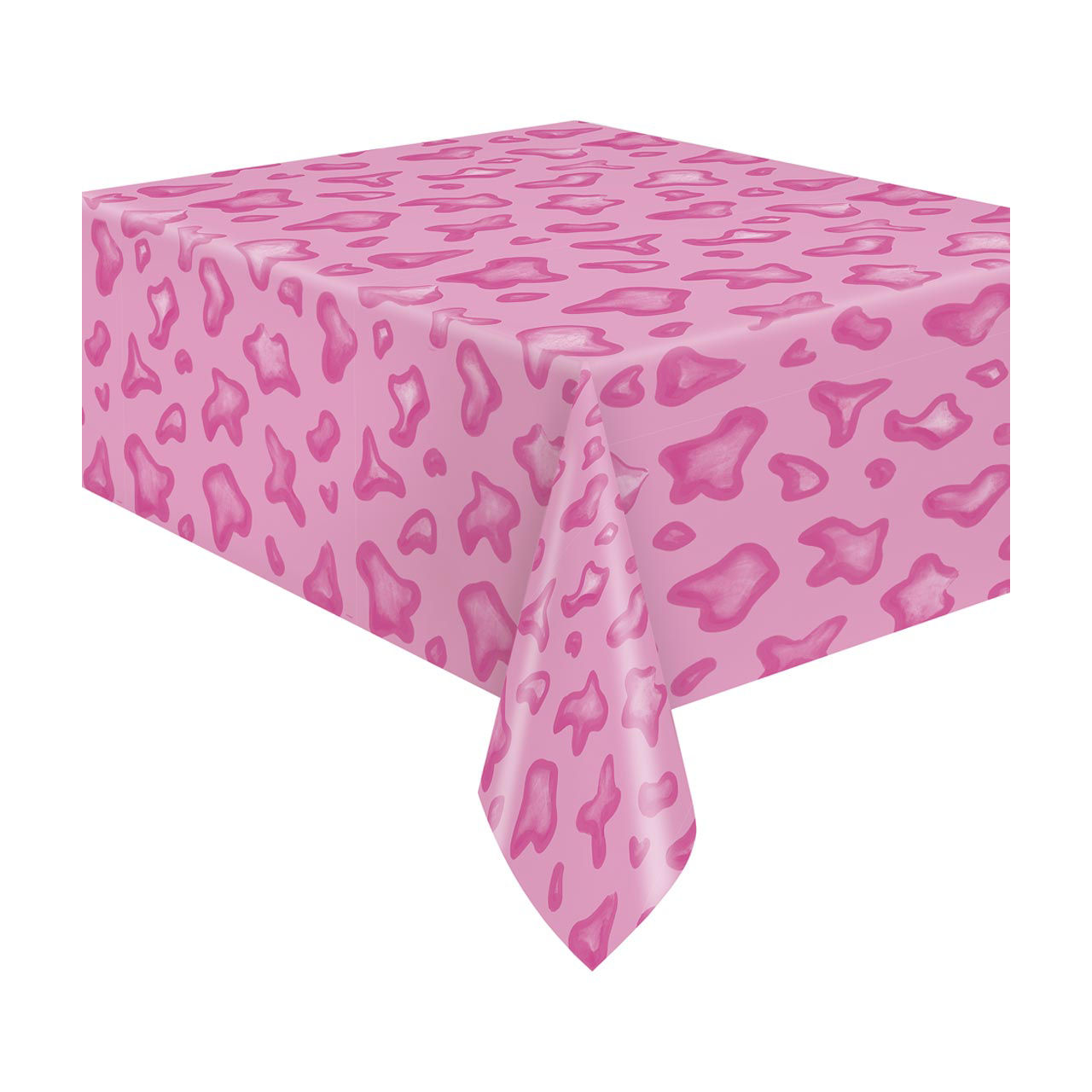 Pink Cowprint Table Cover