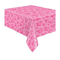 Cowgirl Printed Plastic Table Cover