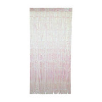 Iridescent Fringe Door Curtain