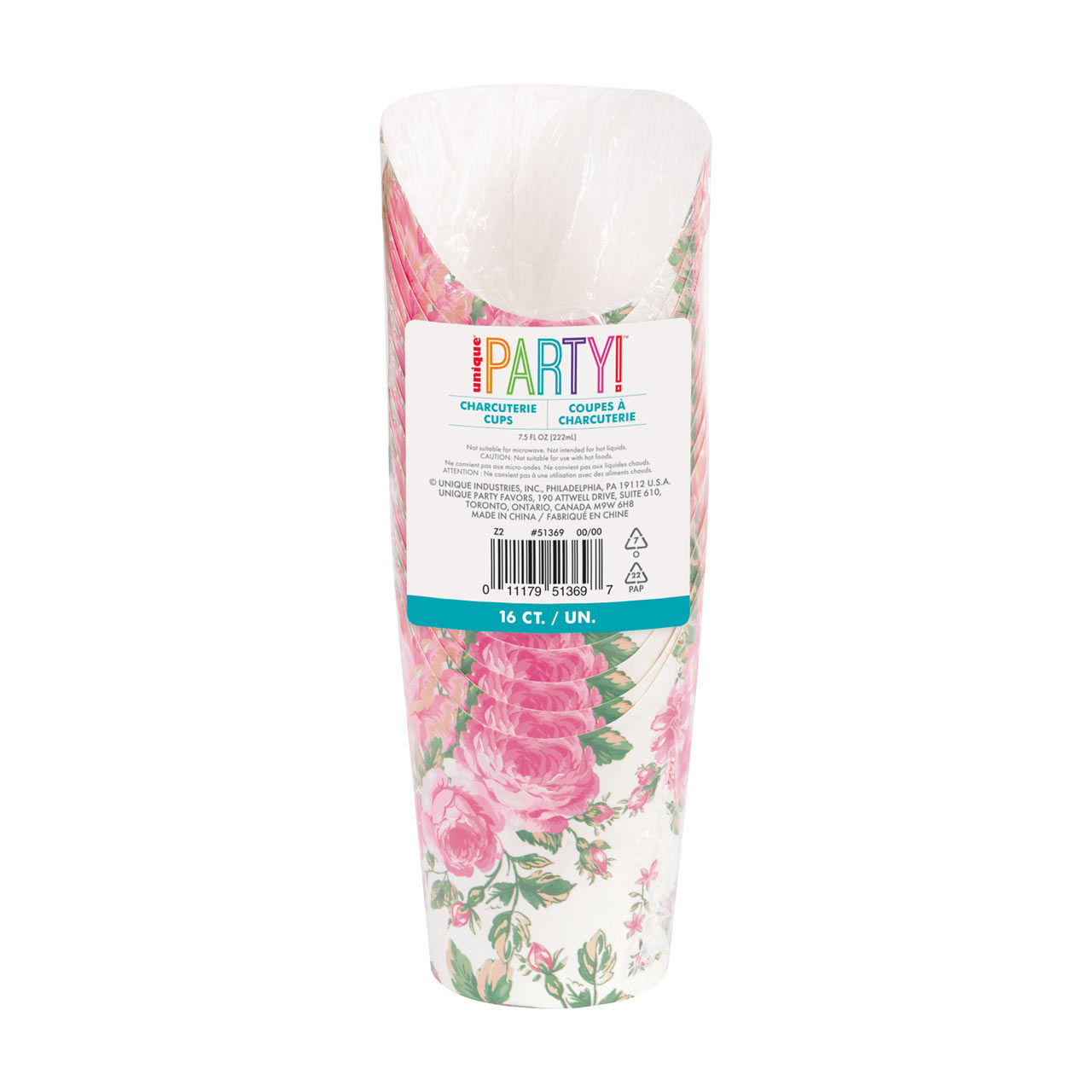 Unique Party Charcuterie Cup Set, 16 ct