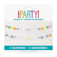 Birthday Era Paper Garland, 2ct