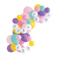 Friendship Bracelet Balloon Arch