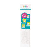White Balloon Sticks & Cups, 20 ct, 16