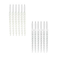 Christmas Icicles Ornaments, 6 ct