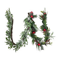 Christmas Garland, 6 ft, Assorted
