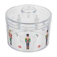 Christmas Themed Stackable Container, Assorted