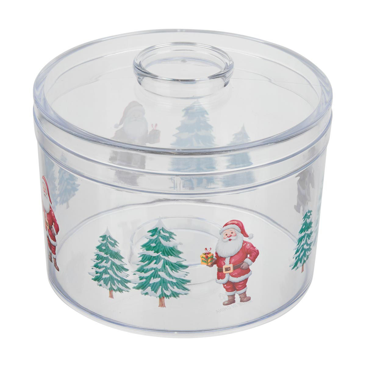 Christmas Themed Stackable Container, Assorted