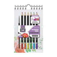 Crafter's Closet Craft Watercolor Pencil and Sketchbook Set