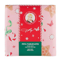 Dolly Parton Christmas PEVA Tablecloth, 60 in x 84 in, Assorted