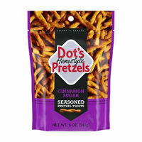 Dot's Homestyle Pretzels, Cinnamon Sugar, 5 oz