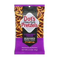 Dot's Homestyle Pretzels, Cinnamon Sugar, 2.5 oz