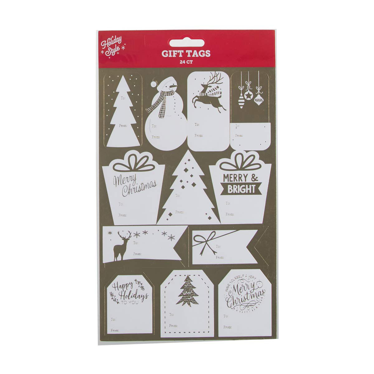 Christmas Sticker, Assorted