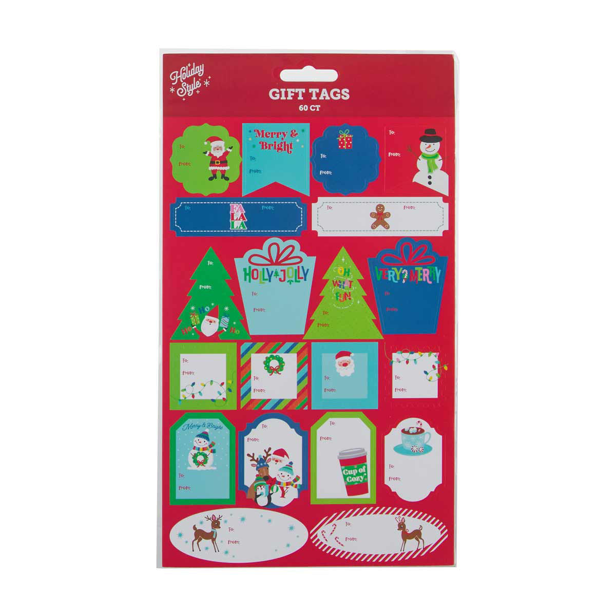 Christmas Sticker, Assorted