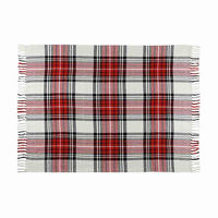 Woven Plaid Throw, 50 x 60 in