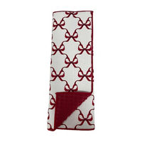 Christmas Bow Dish Drying Mat, 16 in x