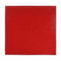 Christmas Napkin Set with Edged Stitching, 2 pk, Red
