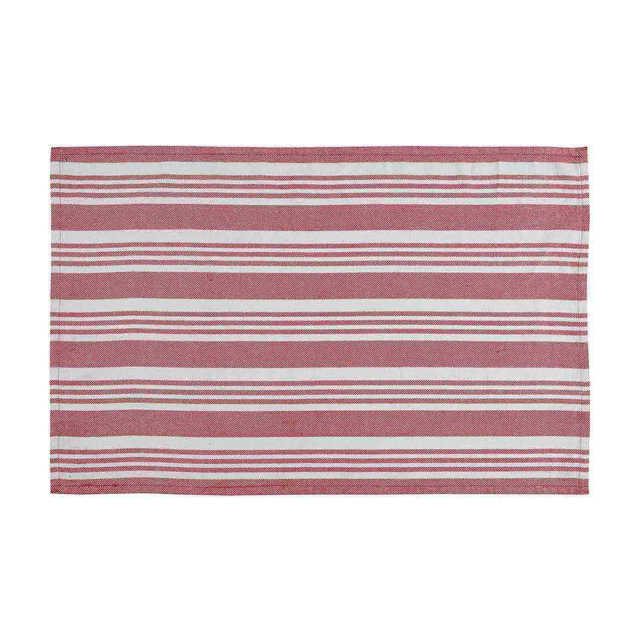 Striped Christmas Kitchen Towel, 18 x 28 in