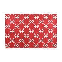 Christmas Printed Rubber Rug, 24 in x 36 in, Assorted