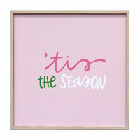 ''Tis the Season' Framed Wall Art, 8 in x 8 in 