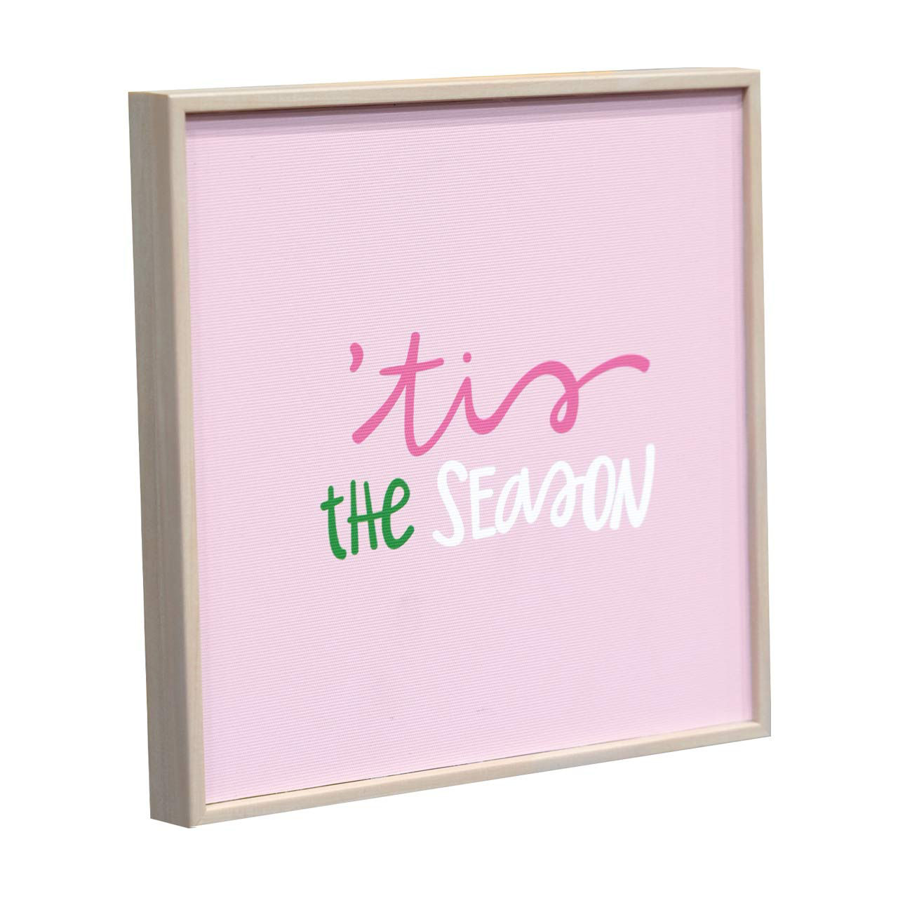 ''Tis the Season' Framed Wall Art, 8 in x 8 in