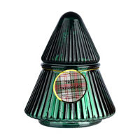 Scented Candle in Tree-Shaped Jar, Tree Trimming, 12