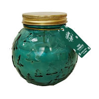 Holiday Style Scented Candle in Ornament-Shaped Jar, Tree